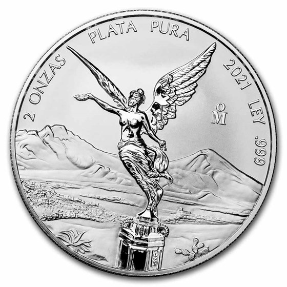 2021 Mexico 2 oz Silver Reverse Proof Libertad 2021 Mexico 2 oz Silver Reverse Proof Libertad
