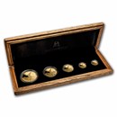 2021 Mexico 5-Coin Gold Libertad Proof Set (1.9 oz, w/Box & COA)