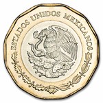 2021 Mexico Bimetallic 20 Pesos BU (Foundation of Tenochtitlan)