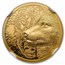 2021 Mongolia 1/10 oz Gold Proof Mystic Wolf PF-70 UCAM NGC (FDI)