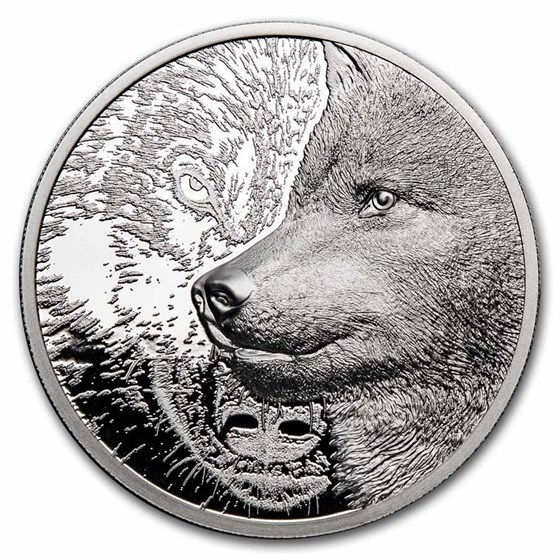 2021 Mongolia 1 oz Silver Proof Mystic Wolf 2021 Mongolia 1 oz Silver Proof Mystic Wolf