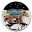 2021 Mongolia 2 oz Silver Into Wild: Bear PR-70 DCAM PCGS (FDI)