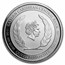 2021 Montserrat 1 oz Silver Blue Girdled Angelfish BU