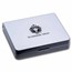 2021 Montserrat 1 oz Silver Blue Girdled Angelfish (Colorized)