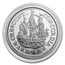2021 Netherlands 1 oz Silver Ship Shilling Restrike BU