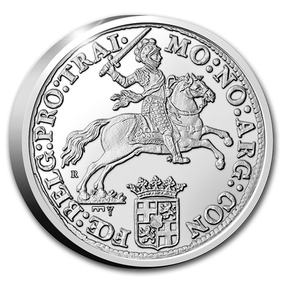 2021 Netherlands 2 oz Proof Silver Ducaton Rider (w/Delft Box) 2021 Netherlands 2 oz Proof Silver Ducaton Rider (w/Delft Box)