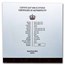 2021 Netherlands 2 oz Proof Silver Guilder (w/Pastoe Box)