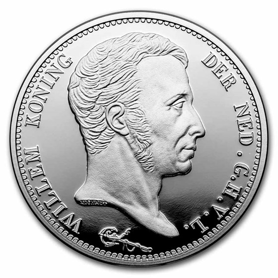 2021 Netherlands 2 oz Proof Silver Guilder (w/Pastoe Box) 2021 Netherlands 2 oz Proof Silver Guilder (w/Pastoe Box)