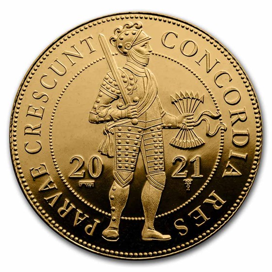 2021 Netherlands Gold Double Ducat Proof (w/Box & COA) 2021 Netherlands Gold Double Ducat Proof (w/Box & COA)