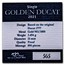 2021 Netherlands Single Gold Proof Ducat (w/Box & COA)