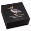 2021 New Zealand 2 oz Silver Auckland Island Merganser