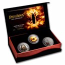 2021 New Zealand 3-Coin Silver Shadow In The East Proof Set