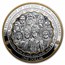 2021 New Zealand 5 oz Silver Nine Companions Proof