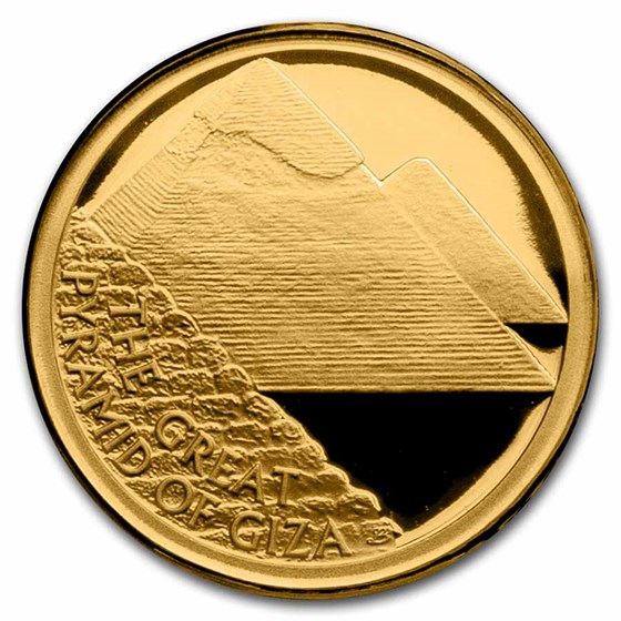 2021 Niue 1/10 oz Gold 7 Wonders of the World: Great Pyramid 2021 Niue 1/10 oz Gold 7 Wonders of the World: Great Pyramid