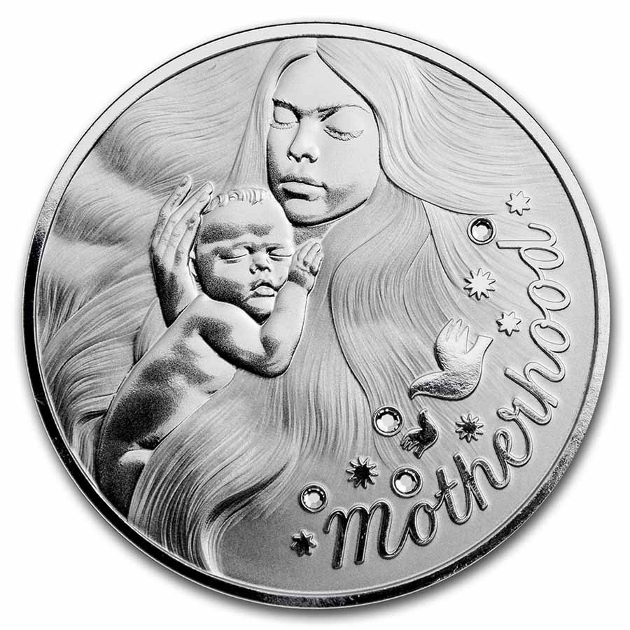 2021 Niue 1/2 oz Silver Motherhood Proof
