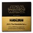 2021 Niue 1/4 oz Gold $25 The Mandalorian Classic Prf (Box & COA)