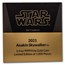 2021 Niue 1/4 oz Gold Star Wars Anakin Skywalker (Box & COA)