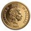 2021 Niue 1/4 oz Gold Star Wars Anakin Skywalker (Box & COA)