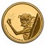 2021 Niue 1/4 oz Proof Gold: Dobby the House Elf