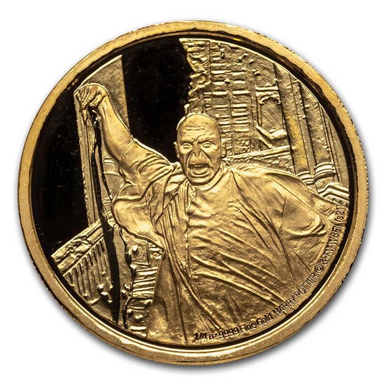 2021 Niue 1/4 oz Proof Gold: Lord Voldemort 2021 Niue 1/4 oz Proof Gold: Lord Voldemort