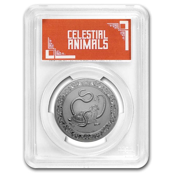 2021 Niue 1 oz Ag $2 Celestial Turtle Mint Error MS-70 PCGS 2021 Niue 1 oz Ag $2 Celestial Turtle Mint Error MS-70 PCGS