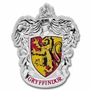 2021 Niue 1 oz Ag $2 Harry Potter Gryffindor Crest Shaped Coin