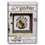 2021 Niue 1 oz Ag $2 Harry Potter Hufflepuff Crest Shaped Coin