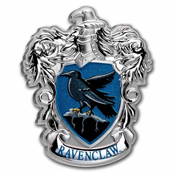 2021 Niue 1 oz Ag $2 Harry Potter Ravenclaw Crest Shaped Coin 2021 Niue 1 oz Ag $2 Harry Potter Ravenclaw Crest Shaped Coin