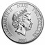 2021 Niue 1 oz Ag $2 Pirates of the Caribbean: Empress
