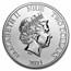 2021 Niue 1 oz Ag $2 Pirates of the Caribbean: Flying Dutchman