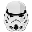 2021 Niue 1 oz Ag $2 Star Wars Faces: Imperial Stormtrooper