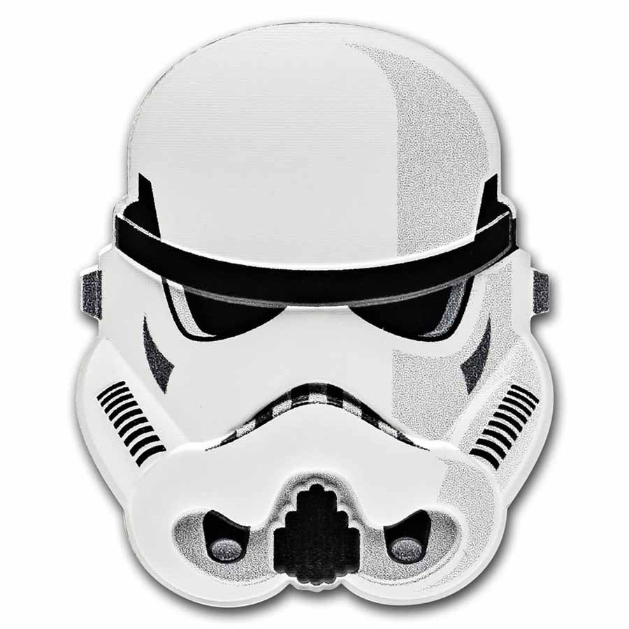 2021 Niue 1 oz Ag $2 Star Wars Faces: Imperial Stormtrooper
