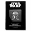 2021 Niue 1 oz Ag $2 Star Wars Faces: Imperial TIE Fighter Pilot