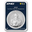 2021 Niue 1 oz Ag $2 The Mandalorian (MD® Premier + PCGS FS) 2021 Niue 1 oz Ag $2 The Mandalorian (MD® Premier + PCGS FS)