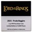 2021 Niue 1 oz Ag Coin $2 The Lord of the Rings: Frodo Baggins