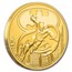 2021 Niue 1 oz Gold $250 DC Comics Justice League: Batman