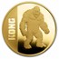 2021 Niue 1 oz Gold $250 Kong BU (w/Gift Tin & COA)