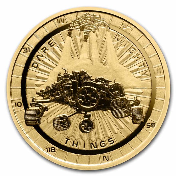 2021 Niue 1 oz Gold $250 Perseverance Mars Rover 2021 Niue 1 oz Gold $250 Perseverance Mars Rover