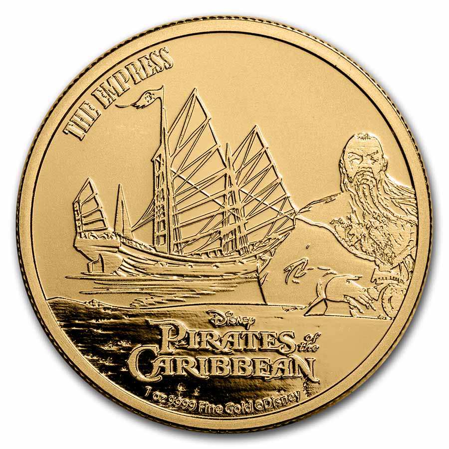 Buy 2021 Niue 1 oz Gold $250 Pirates of the Caribbean