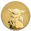 2021 Niue 1 oz Gold $250 Star Wars: Grogu "Baby Yoda" Coin