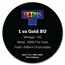 2021 Niue 1 oz Gold $250 Tetris™ St. Basil’s Cathedral Proof