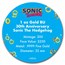 2021 Niue 1 oz Gold Sonic the Hedgehog 30th Anniversary BU