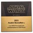 2021 Niue 1 oz Gold Star Wars Anakin Skywalker (Box & COA)