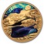 2021 Niue 1 oz Proof Gold Australian Stingray Deadly & Dangerous
