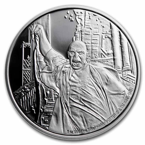 2021 Niue 1 oz Proof Silver: Lord Voldemort 2021 Niue 1 oz Proof Silver: Lord Voldemort