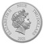 2021 Niue 1 oz Silver $2 DC Comics Justice League: Batman
