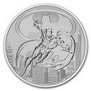 2021 Niue 1 oz Silver $2 DC Comics Justice League: Batman