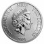 2021 Niue 1 oz Silver $2 DC Comics Justice League: Superman