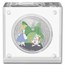2021 Niue 1 oz Silver $2 Disney Alice in Wonderland: White Rabbit