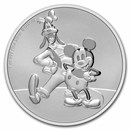 2021 Niue 1 oz Silver $2 Disney Mickey & Goofy BU 2021 Niue 1 oz Silver $2 Disney Mickey & Goofy BU